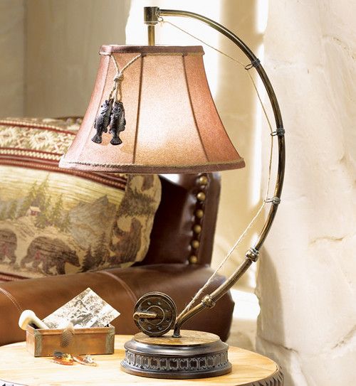 Fishing Reel Table Lamp