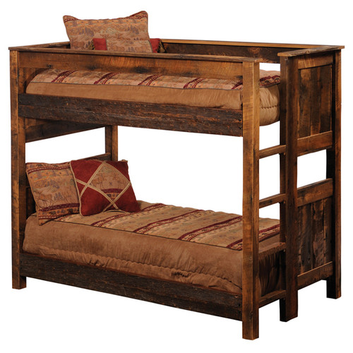 Barnwood Twin/Twin Bunkbed