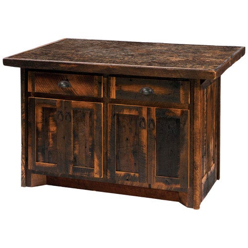 Barnwood Kitchen Island