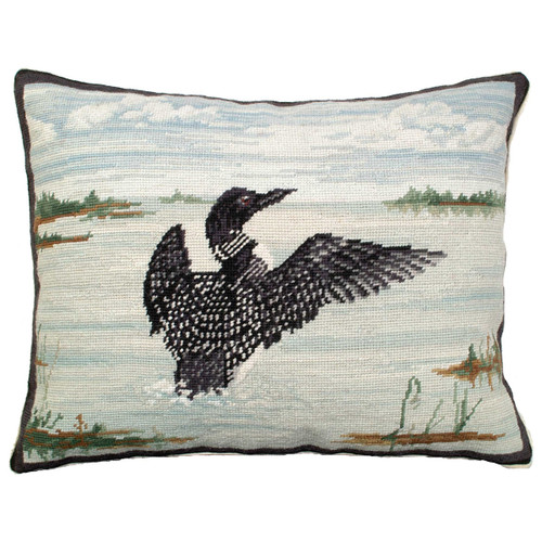 Flying Loon Pillow