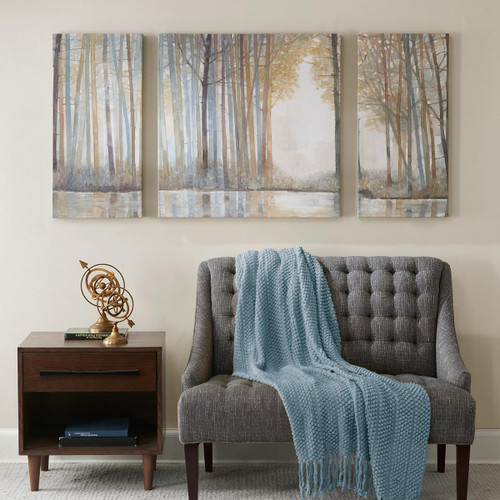 Forest Dawn Canvas Art - 3pcs