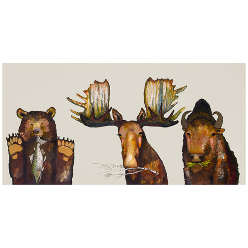 Forest Dining Wall Art - 48 x 24