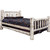 Frontier Bed with Laser-Engraved Bronc Design - Full
