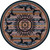 Ghost Rider Rug - 8 Ft. Round
