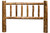 Glacier Log Headboard - Twin