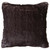 Gray-Tipped Fox Faux Fur Pillow