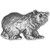Grizzly Drawer Pull - Set of 2