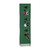 Green Cross Country Skier Wool Throw