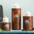 Hammered Copper Candle Holders - Set of 3