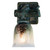 Hand Painted Pinecone Wall Sconce - 1 Light