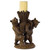 Helping Bears Candleholder - Brushed Wood