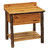 Hickory Open Vanity with Shelf