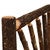 Hickory Sunburst Headboard - Twin