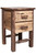 Homestead 2 Drawer Nightstand - Stained & Lacquered