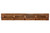 Homestead 3' Coat Rack - Stained & Lacquered
