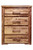 Homestead 4 Drawer Chest - Stained & Lacquered