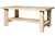 Homestead Coffee Table with Shelf - Lacquered