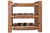 Homestead Countertop Wine Rack - Stained & Lacquered