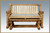 Homestead Glider - Exterior Stain
