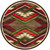 Infinite Gulch Tobacco Rug - 8 Ft. Round