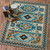 Indigo Rug - 8 Ft. Round