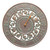 Ivy Indoor/Outdoor Wall Thermometer - Copper Verdigris