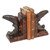 Jumping Rainbow Trout Bookends