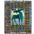 King of the Mountain Corrugated Metal Framed Art