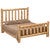 Traditional Log Complete Bed - King