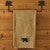 Kodiak Bear Cast Towel Bar - 24 Inch