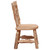 Ladder Back Log Side Chair