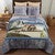 Lake Bears Quilt Bed Set - King