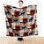 Lake Collage Plush Throw