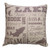Lake Words Print Accent Pillow