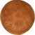Large Round Ottoman - Colonial Natural