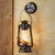Large Rustic Lantern Wall Sconce