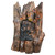 Lazy Bear Carved Wood Wall Art