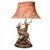 Grand Stags Black Forest Lamp