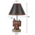 Lone Star Saddle Table Lamp