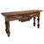 Longhorn Carved Console Table
