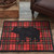 Lumberjack Plaid Bear Rug - 2 x 3