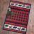 Mad Plaid Bear Rug - 3 x 4