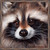 Masked Bandit Canvas Art