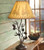 Metal Pinecone Table Lamp