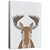Minimalist Moose Canvas Art