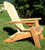 Unfinished Rustic Cedar Adirondack Chair