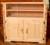 Unfinished Hand-Peeled Rustic Media Center