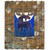 Moon Struck Corrugated Metal Framed Art