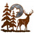Moonlight Deer Wall Art