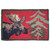 Moose & Pine Tree Hooked Wool Accent Rug - 2 x 3
